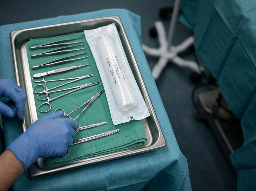 Instrumental quirúrgico para la reparación de hernia tras operación en Ourense y Vigo